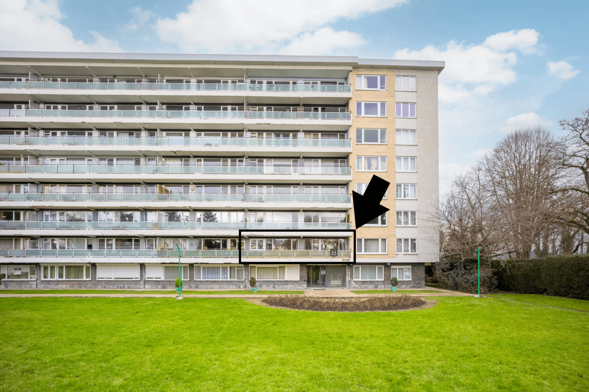 Charmant appartement deux chambres avec balcon