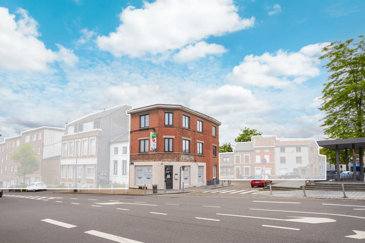 Immeuble mixte ( 2 rez commerciaux et 4 appartements)