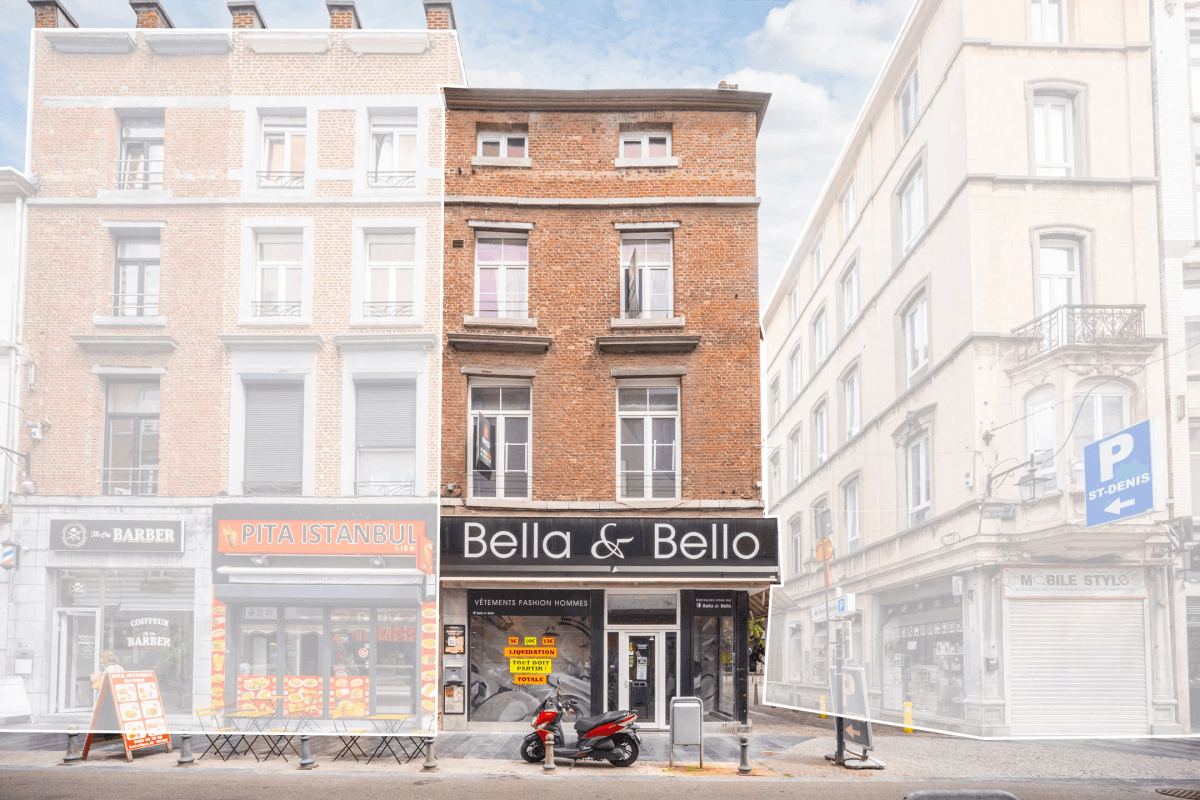 IMMEUBLE MIXTE – COMMERCE ET DEUX APPARTEMENTS