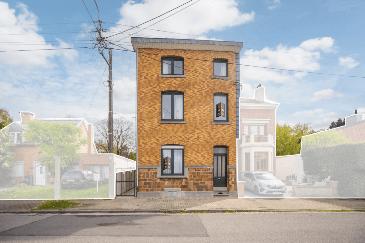 Charmante maison 3 façades avec jardin