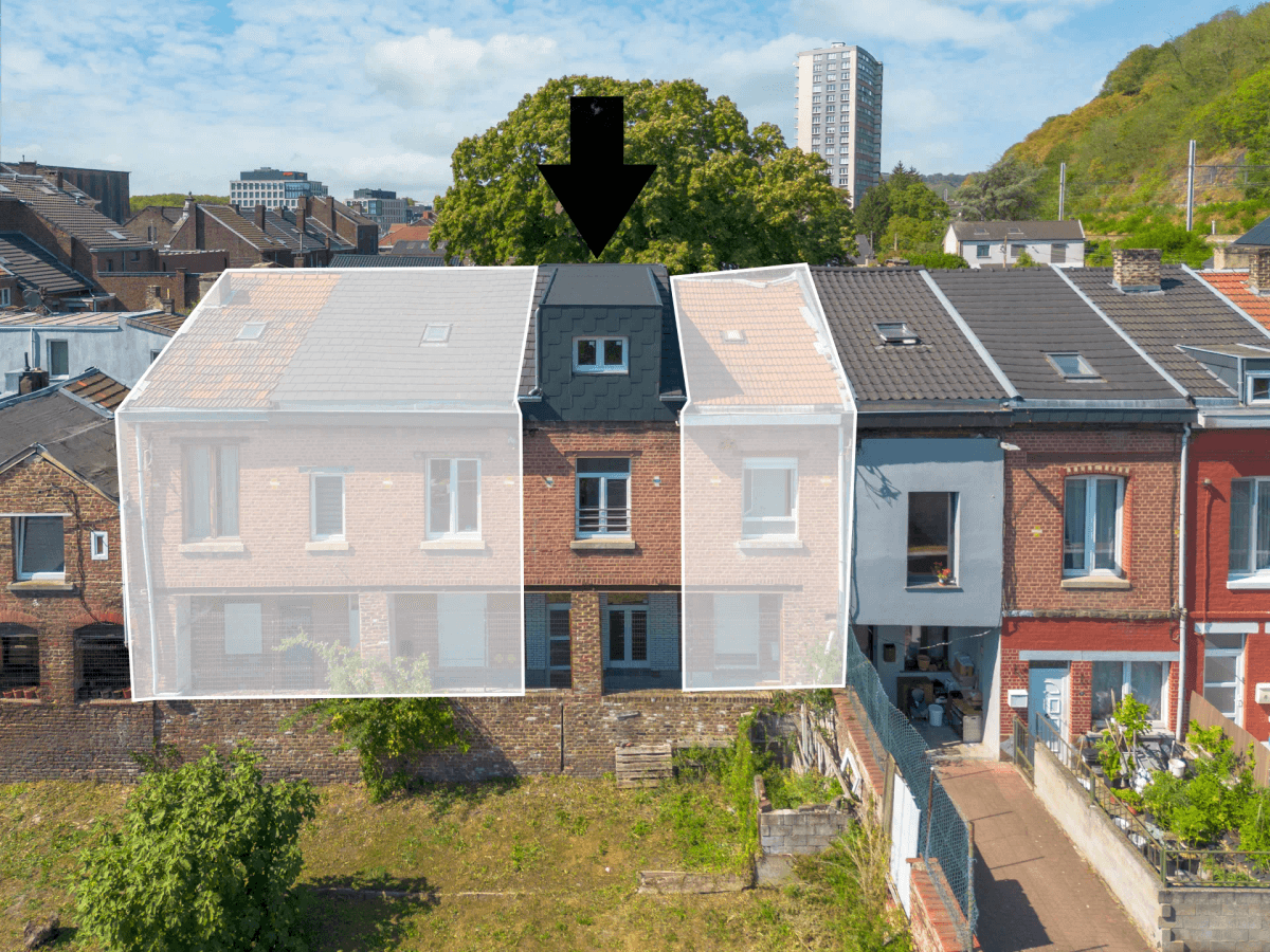 Charamante maison trois chambres avec terrasse