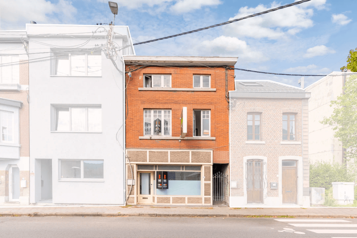 Immeuble mixte (REZ COMMERCIAL + DUPLEX)