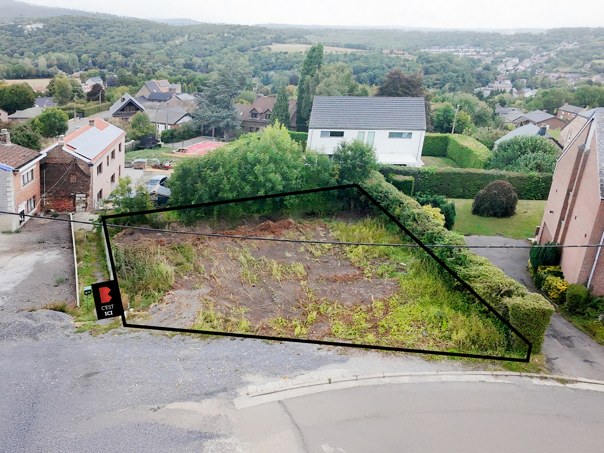 Photo du bien Terrain à bâtir à vendre avec permis accepté