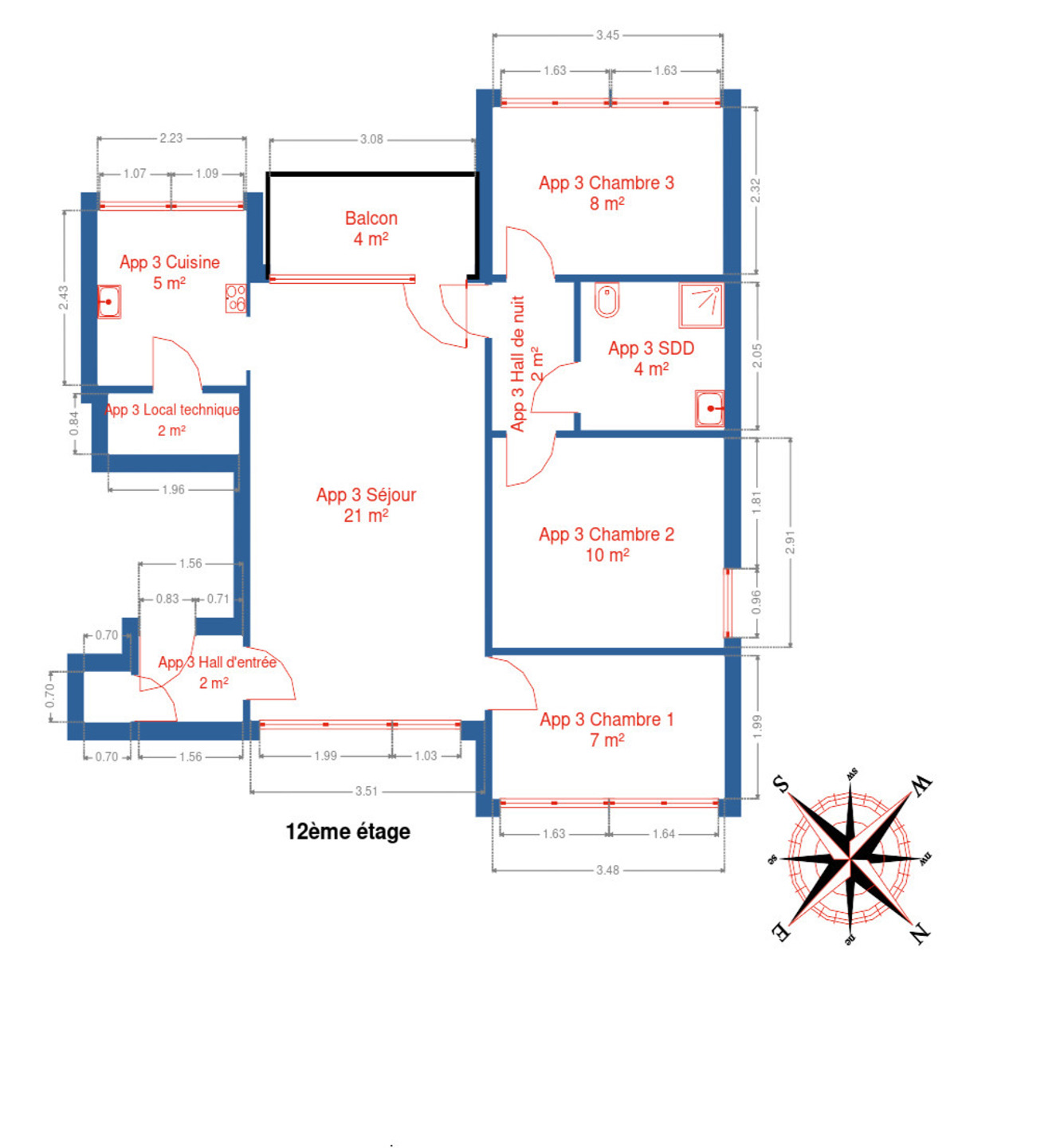 Photo du bien Magnifique appartement 3 chambres avec terrasse
