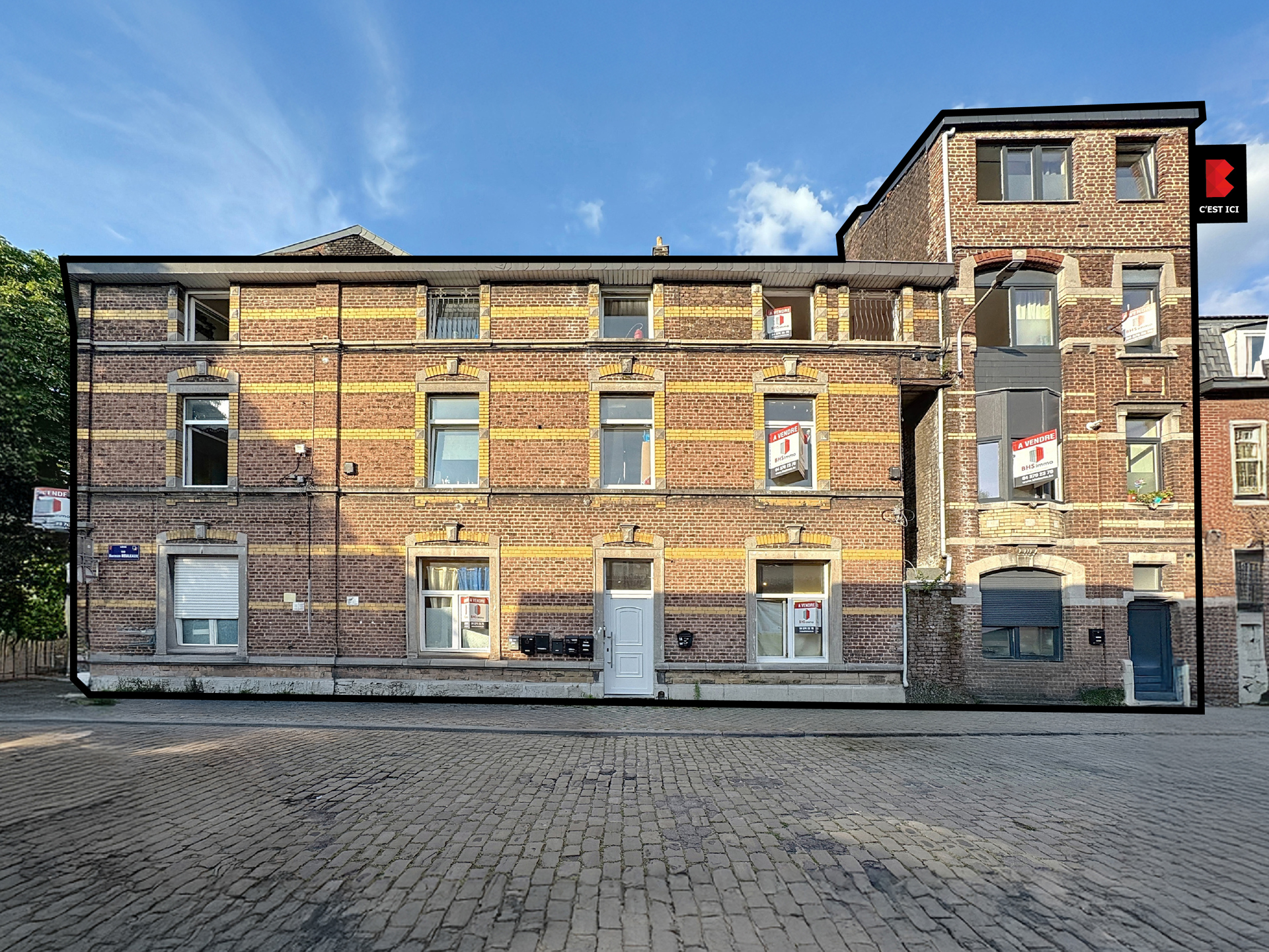 Photo principal du bien Ensemble immobilier ( immeuble à appartements + maison )
