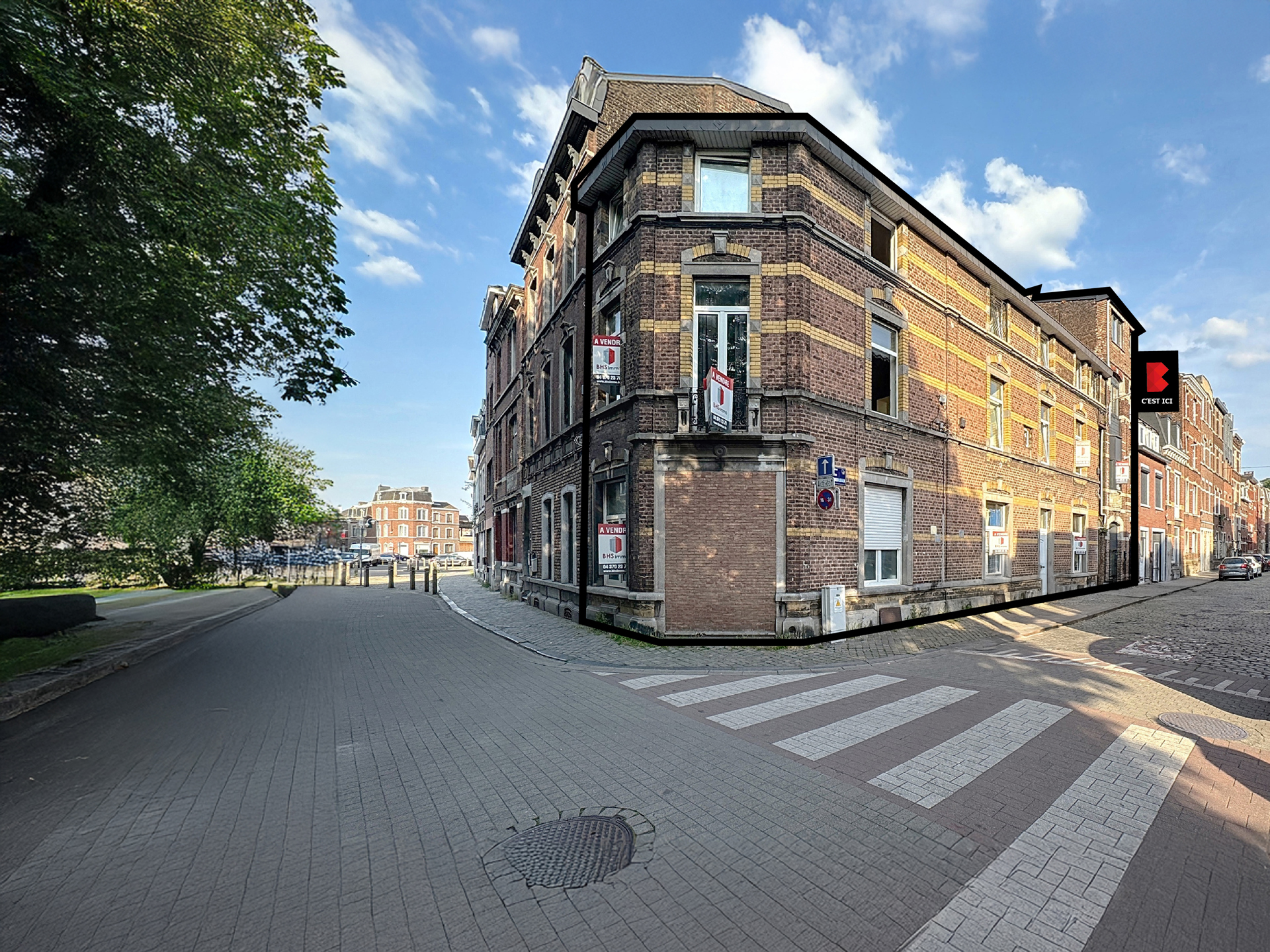 Photo du bien Ensemble immobilier ( immeuble à appartements + maison )
